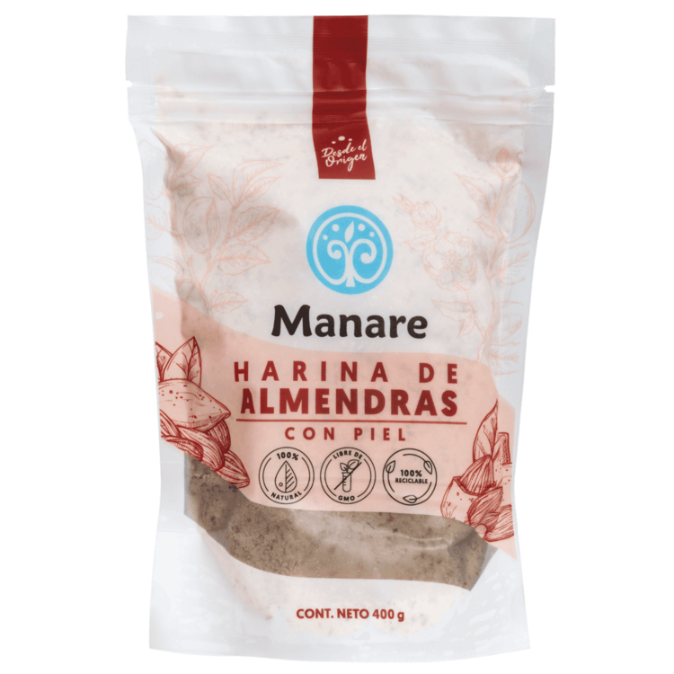 Manare - Harina Almendras CON Piel 400g