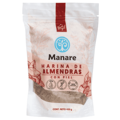 Manare - Harina Almendras CON Piel 400g