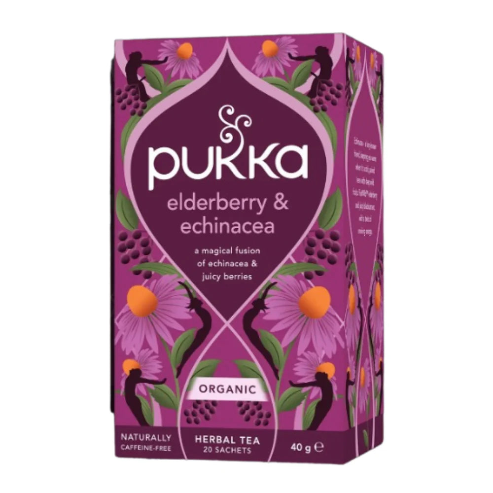 Té Infusión Elderberry & Echinacea ORG. 20 Bolsitas