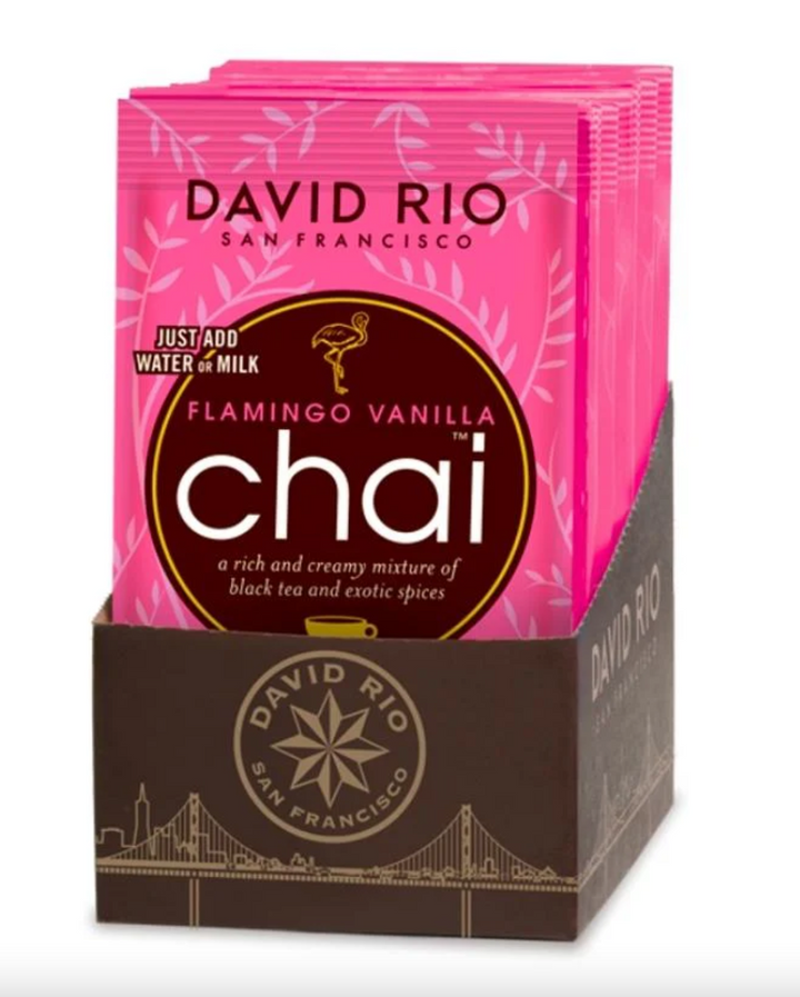 Té Chai Flamingo Vanilla descafeinado (sin azúcar) sachet 1 unidad
