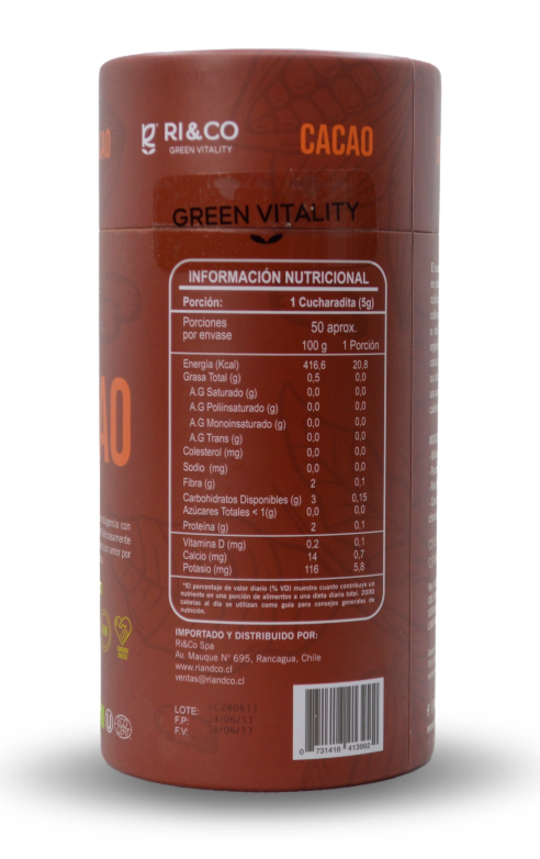 Cacao Powder Organic 250g