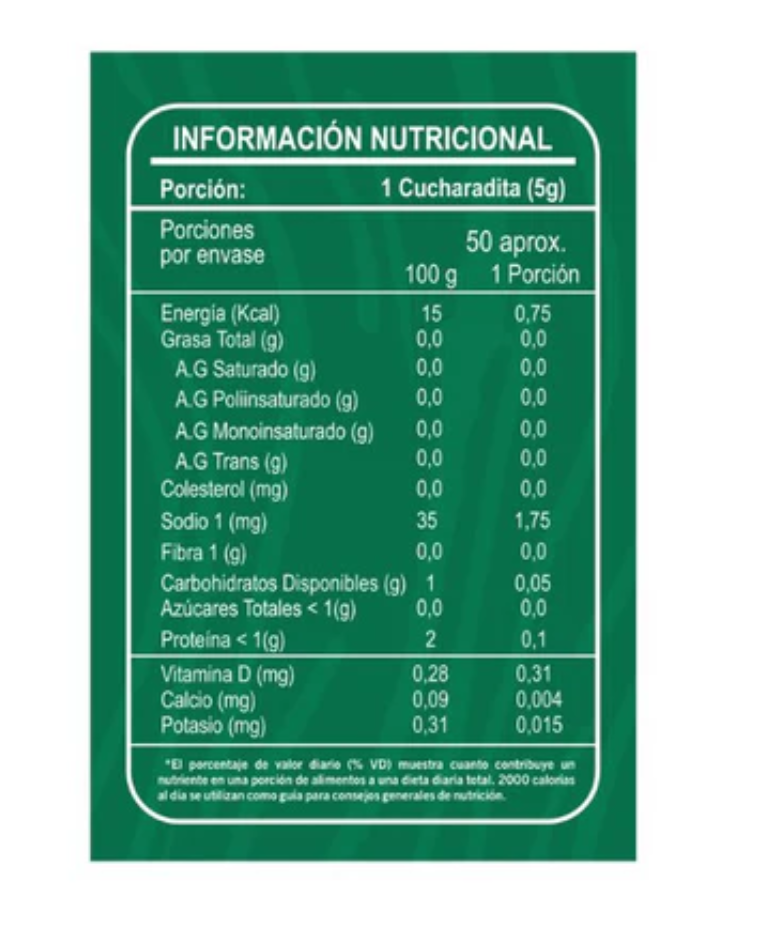 Chlorella en Polvo Orgánica 250g