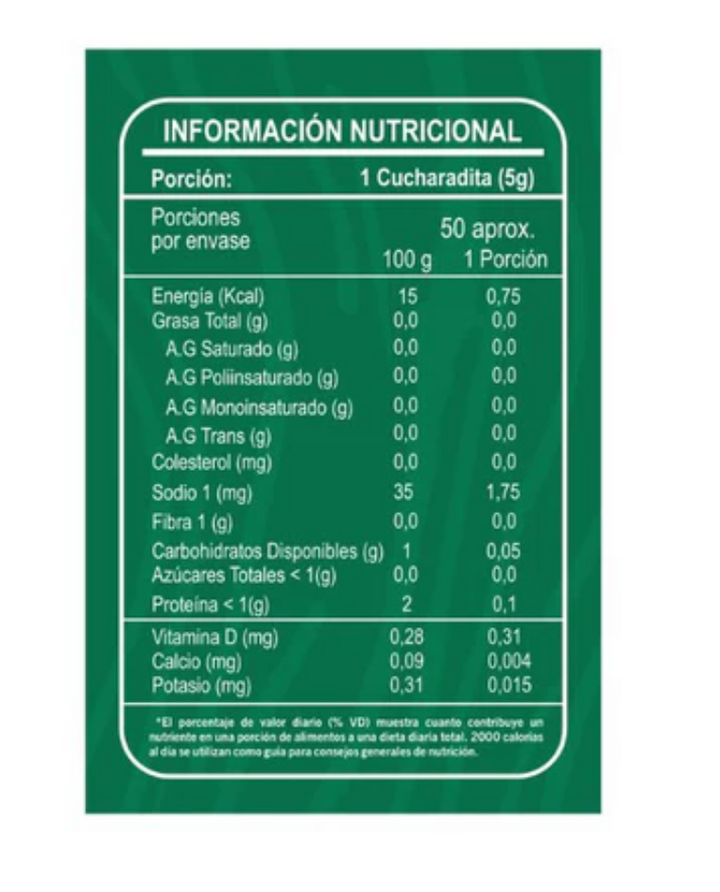 Chlorella en Polvo Orgánica 250g