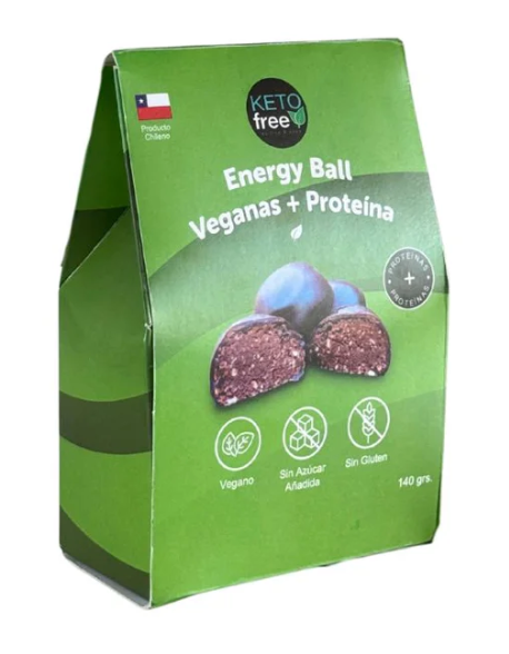 Energy Ball Veganas + Proteínas 140g