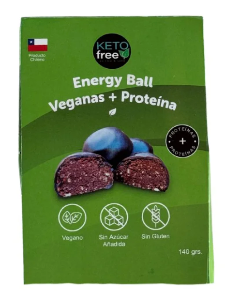 Energy Ball Veganas + Proteínas 140g