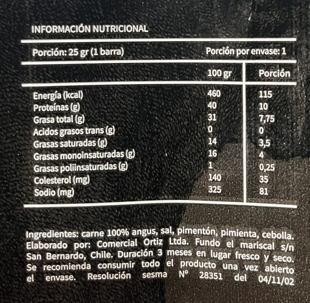 Snack Sticks Angus 25g