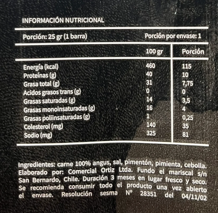 Snack Sticks Angus 25g