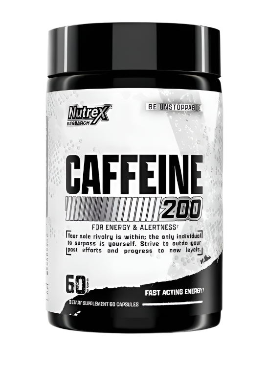 Caffeina 200 mg 60 Capsulas - Nutrex