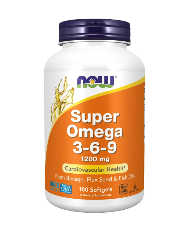 Super Omega Fish Oil 90 caps - Now Foods