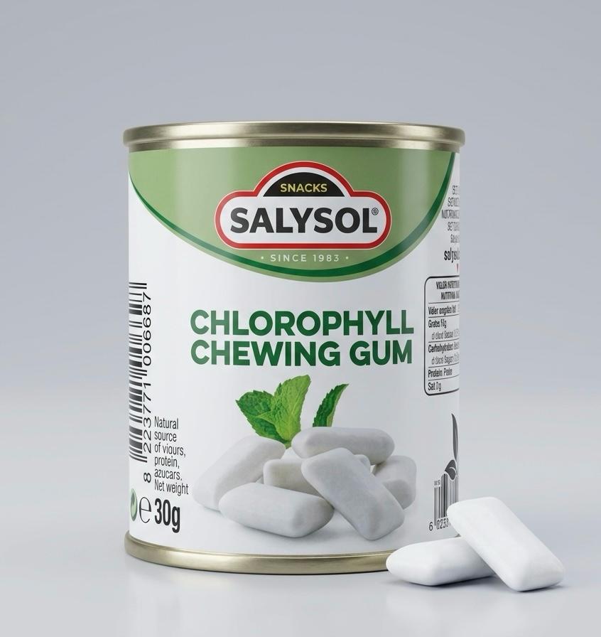 Chicles Clorofila 30G Salysol