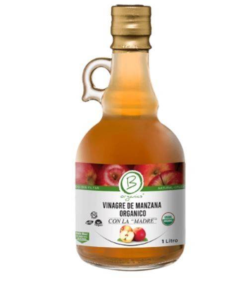 B Organics - Vinagre de manzana con la "madre" (orgánico) 1lt