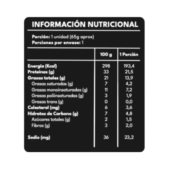 Alfajor Proteico Whey Keto Free 65g