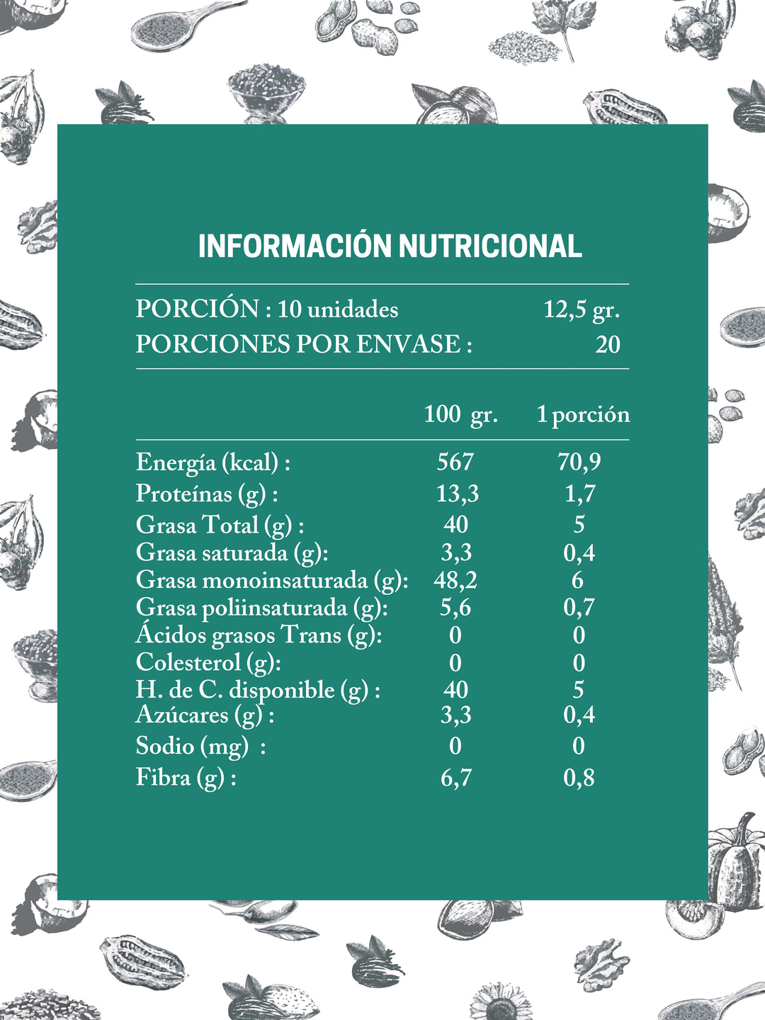 Avellanas europeas 250g