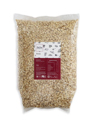 Avena Machacada 1kg Avena integral