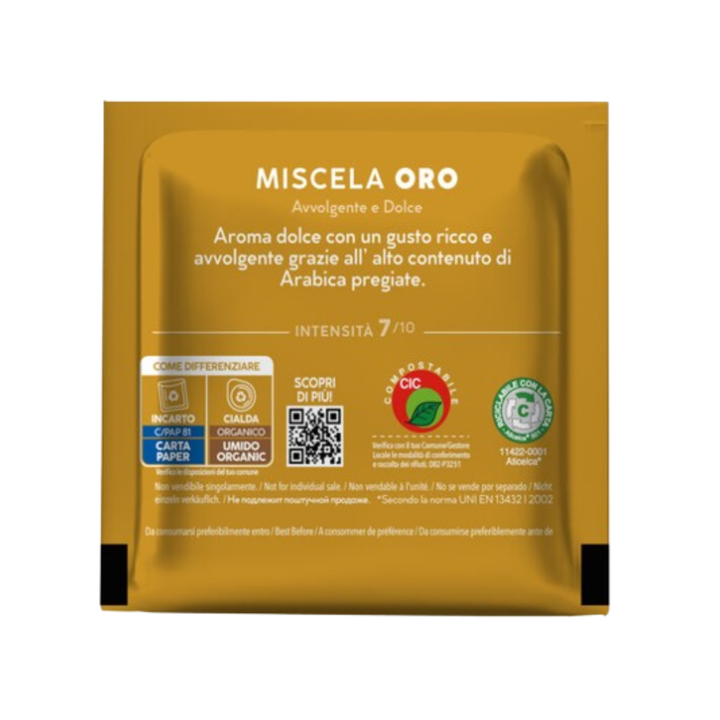 Café Cialde Borbone Miscela oro 50 unids