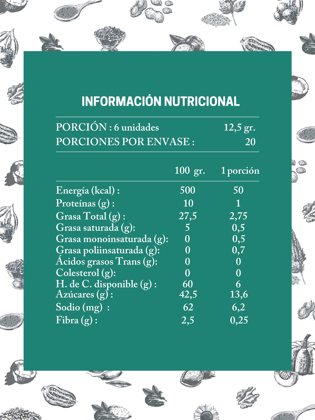 Castañas de caju 250g