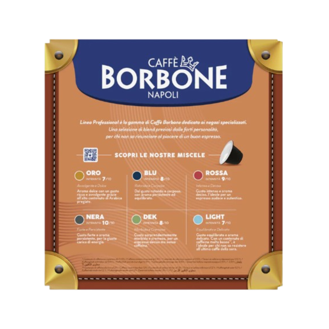 Capsulas Respresso Red Blend Borbone 50unids