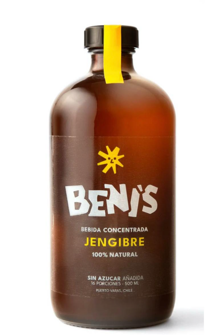 Bebida Concentrada Jengibre 100% Natural 480ml