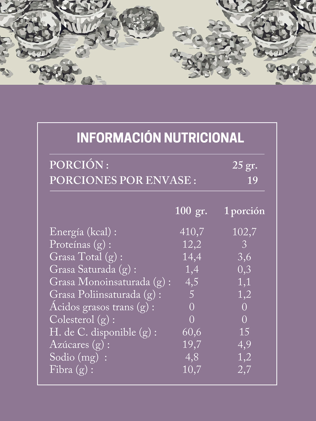 Granola Antiox Maqui 475g