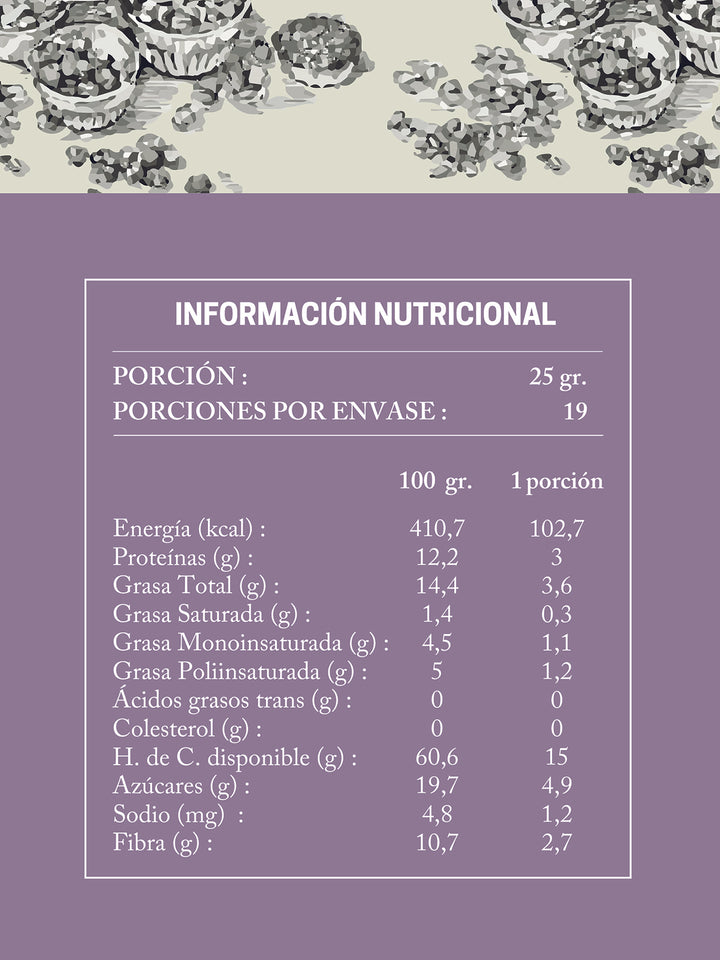 Granola Antiox Maqui 475g
