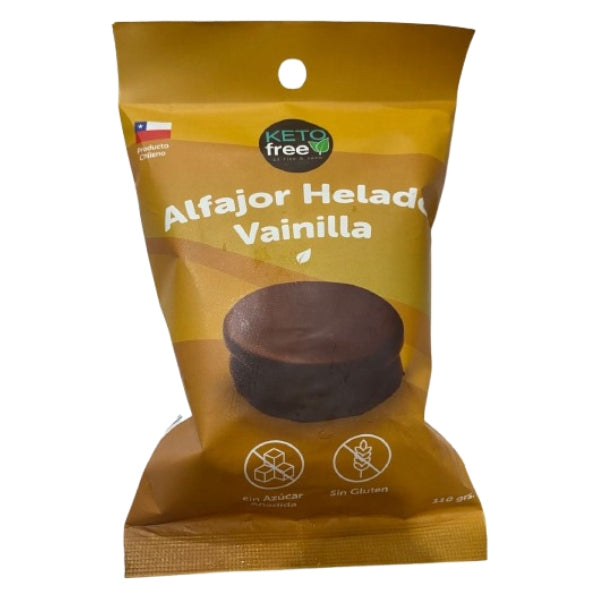 Alfajor Helado Keto Vainilla 110g