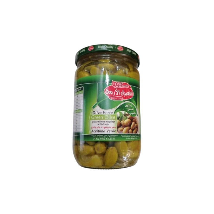 Aceitunas verdes 600g