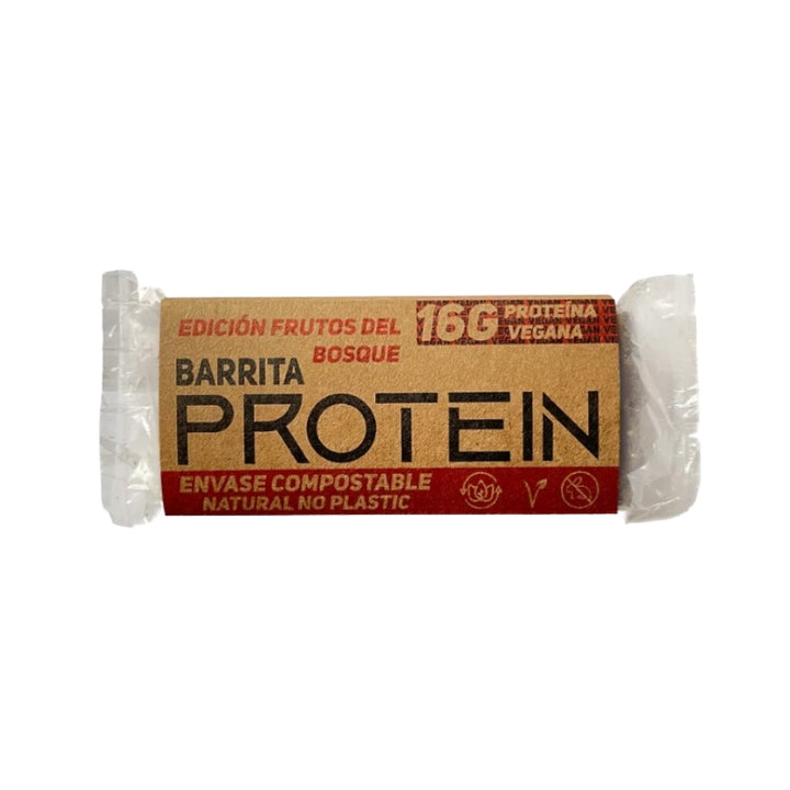 Barra Protein Vegana Frutos del Bosque