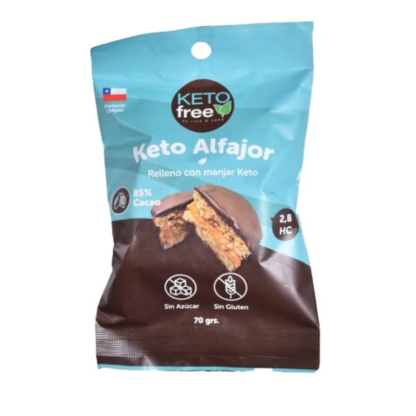 Keto Free · Alfajor KETO manjar tradicional