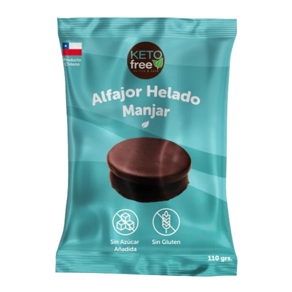 Alfajor Helado KETO Manjar 110g