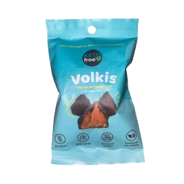 Chocolates Keto Volki 70g