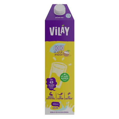 Vilay - Leche de coco (sin azúcar, vegana) 1 L