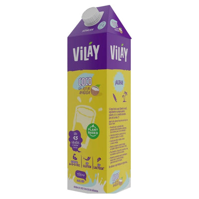 Vilay - Leche de coco (sin azúcar, vegana) 1 L