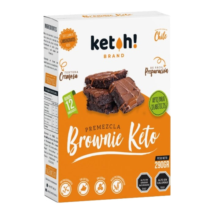 Ketoh · Premezcla brownie KETO (vegano, sin azúcar) 290g
