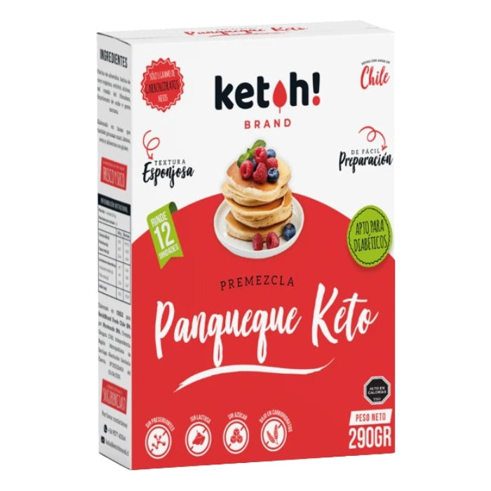 Ketoh · Pre mezcla panqueque keto 290 gr