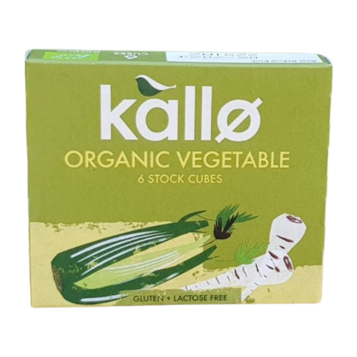 Kallo Organic · Caldo de Vegetable 6 cubitos
