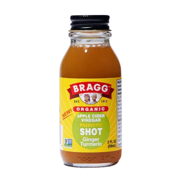 Bragg - Shot vinagre de sidra de manzana (jengibre y cúrcuma) orgánico 59cc