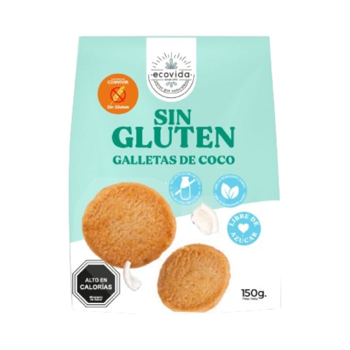 Ecovida - Galletas de COCO sin gluten 150g