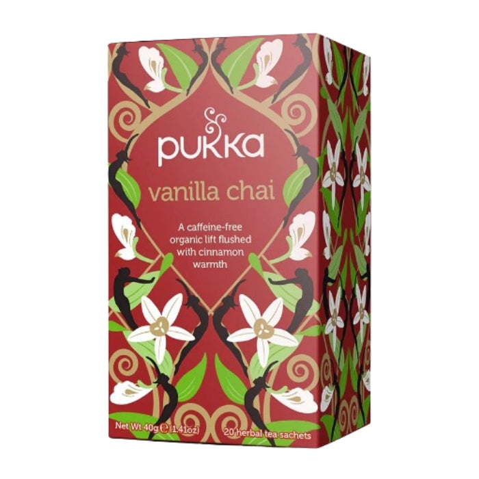 Pukka - Infusión Vainilla Chai orgánico 20 Bolsitas