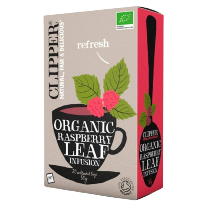 Clipper - Organic Rasberry leaf Infusion Clipper 20 bolsitas Hoja Frambuesa