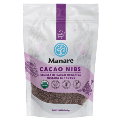 Manare · Cacao nibs orgánico 200g