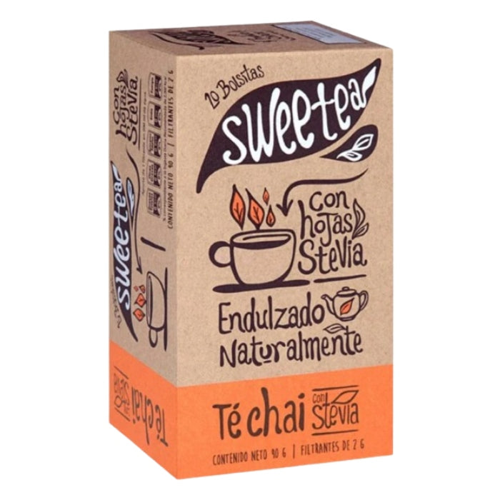 Sweetea - Té Chai con stevia 20 bolsitas