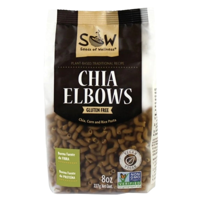 Sow - Pasta Chía Sin Gluten Tipo Elbows