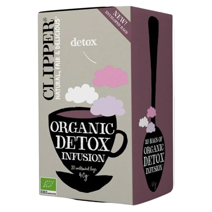 Clipper · Organic Detox Infusion Tea 20 bolsitas