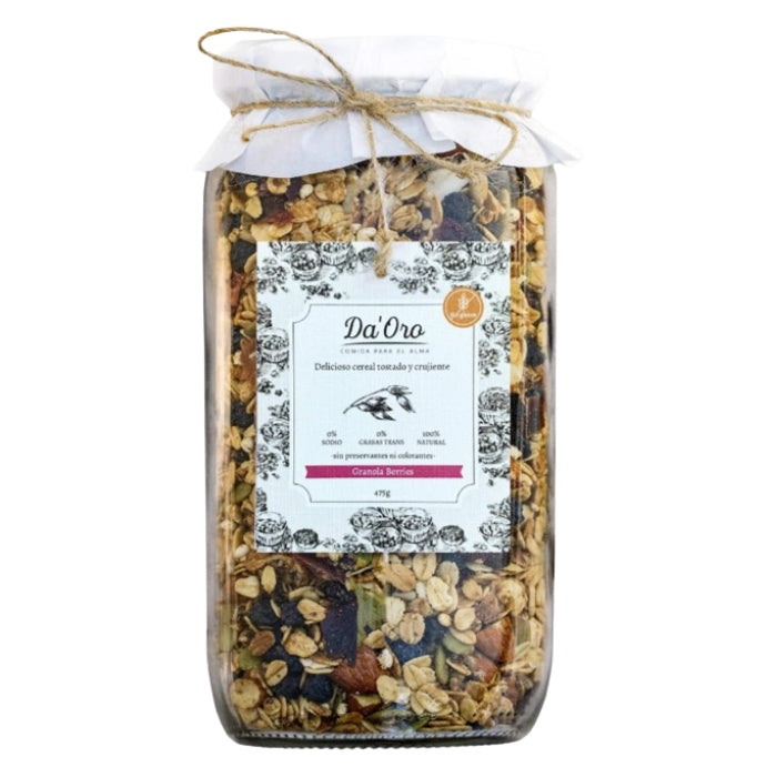 Da Oro - Granola (sin gluten) Berries 475 gr - DAORO