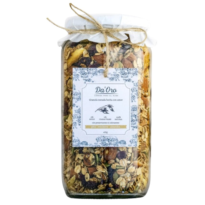 Granola Detox Piña (sin gluten) 475g