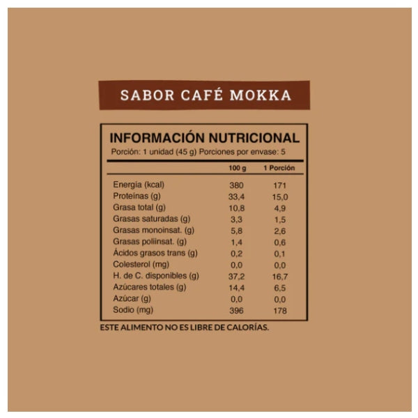 Wild Protein · Barra de proteína Café Mokka - Caja 05