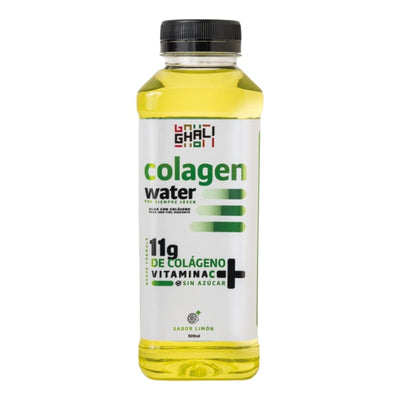 Ghali - Colagen water sabor Limón 500ml (sin azúcar) - 11 grs de colágeno