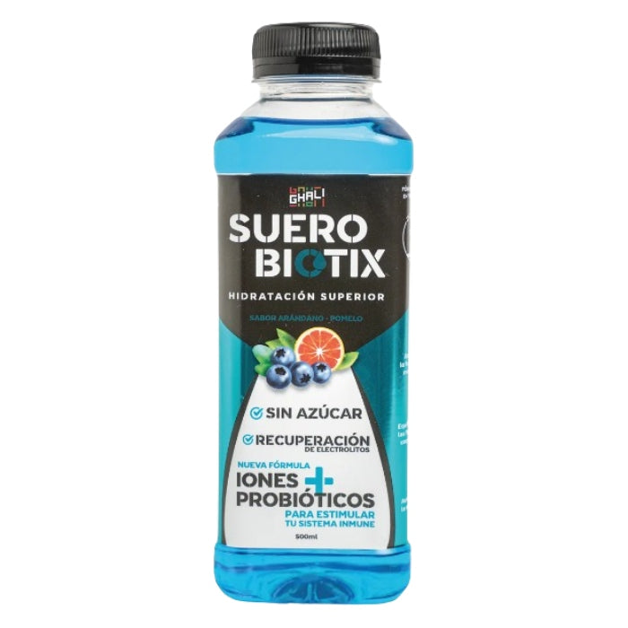 Ghali - Suero Biotix Arándano - Iones y Probióticos 500 ml