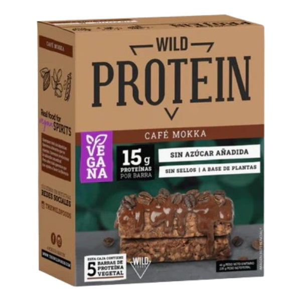 Wild Protein · Barra de proteína Café Mokka - Caja 05