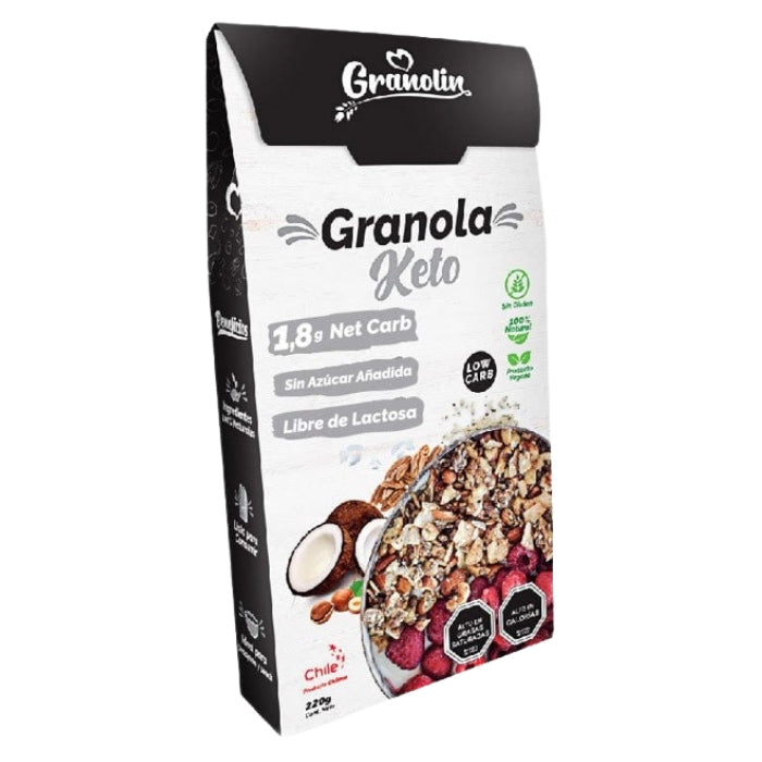 Granolin - Granola KETO 220 gr (vegana)